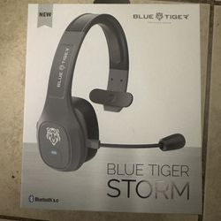 Blue Tiger Headphones 
