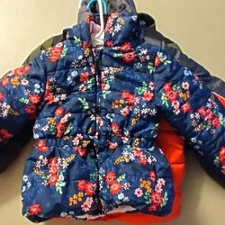 Girl Flower Jacket Toddler 