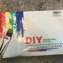 New DIY PAINTING BY NUMBERS 