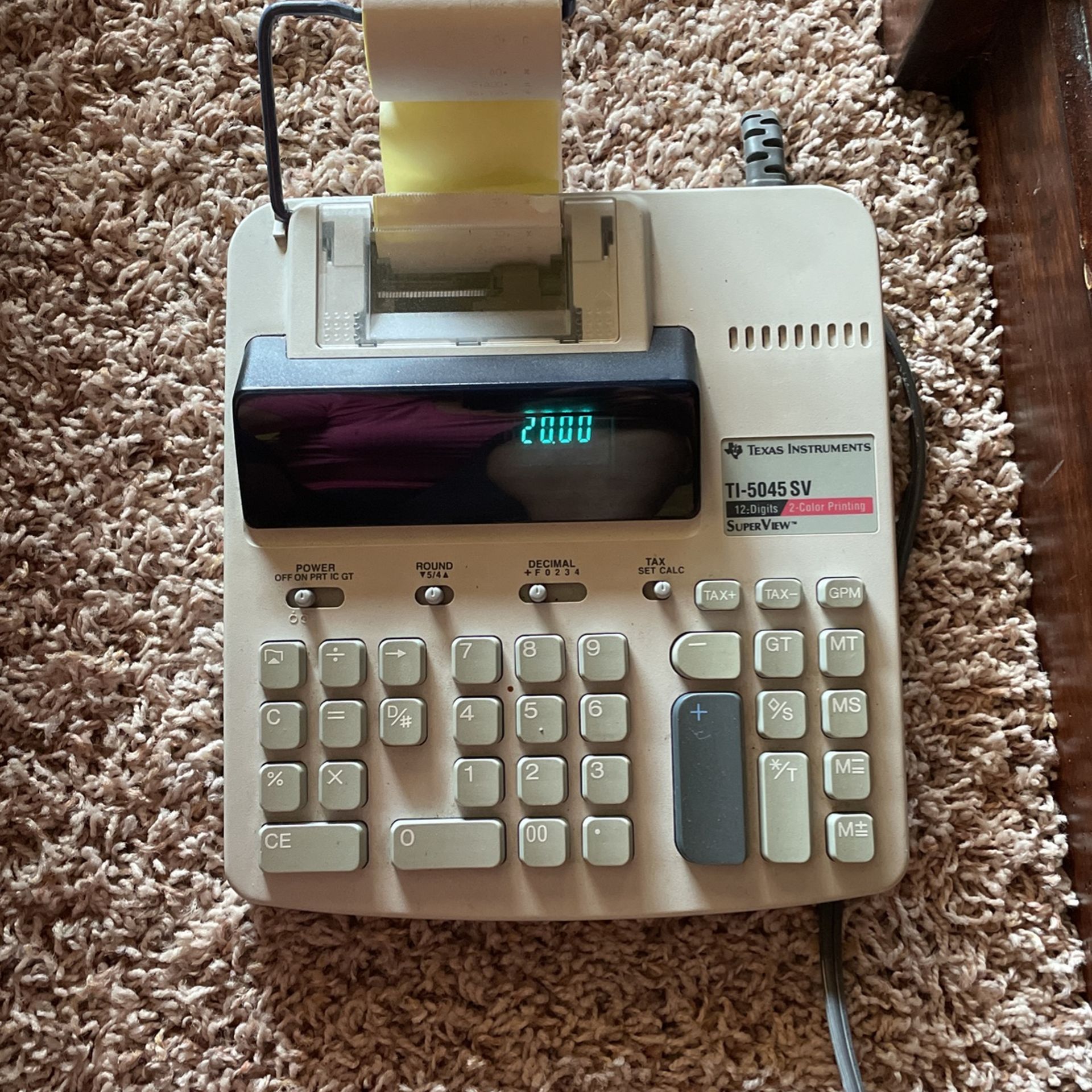 TI 5045 SV Texas Instruments machinery