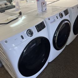 Front load washer and dryer saves