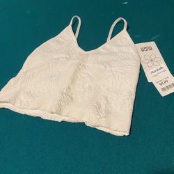 NEW White Floral Lace Top