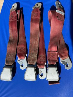 Vintage American Airlines seat belts
