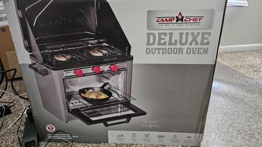 Camp Chef Deluxe Oven Camp Stove