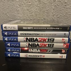 PlayStation 4 & 5 In Box Video Game Lot 
