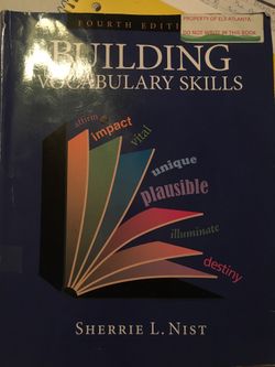 Building vocabulary skills
