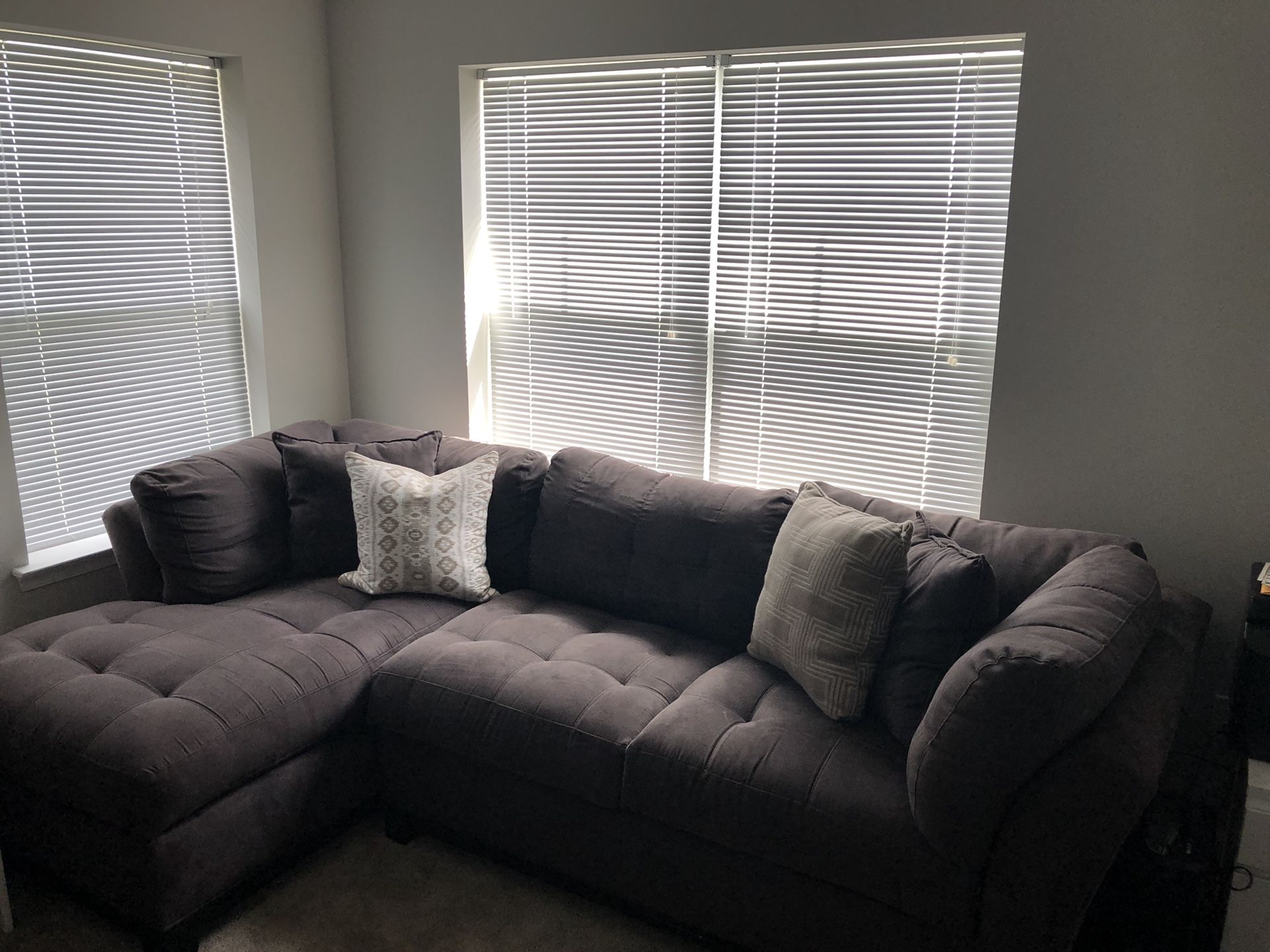 Cindy Crawford Home Metropolis 2-pc. Microfiber Sectional Sofa