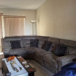 Barely Used Recliner Couch 
