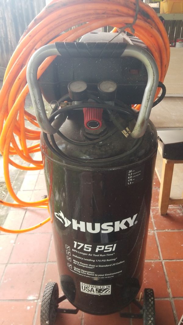 Husky 20 gal 175 psi compressor for Sale in Miami, FL OfferUp