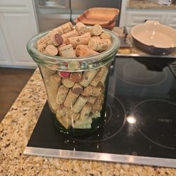 Jar Of Wine Corks
