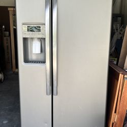 Stainless Steel GE Fridge Hardly Used 