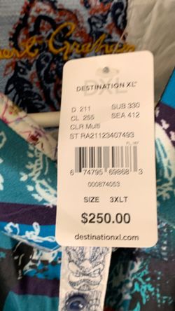 Robert Graham Destination XL 3XLT