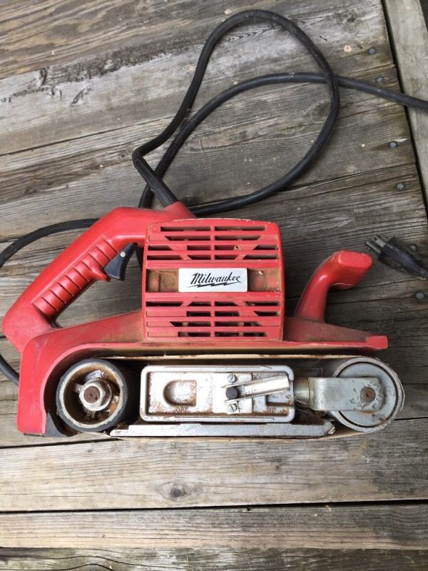 Milwaukee Belt Sander Sfm 1700 For Sale In Martinez Ca Offerup