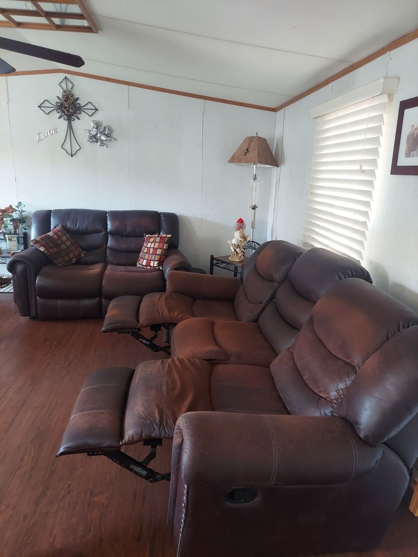 Brown Couches For Sale With Ottoman