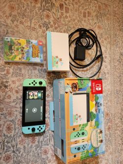 Nintendo Switch Animal Crossing edition