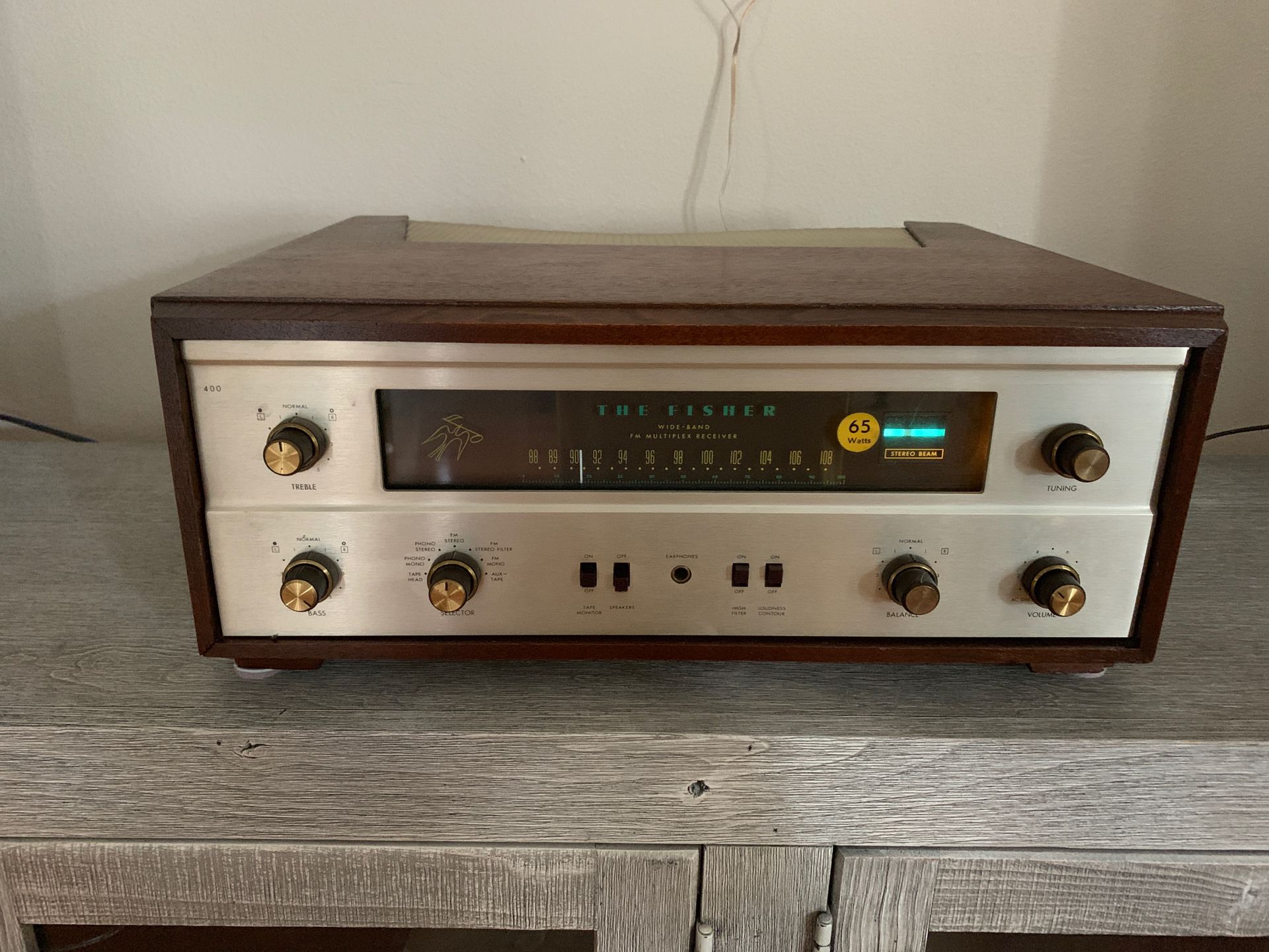 Fisher 400 Stereo Receiver