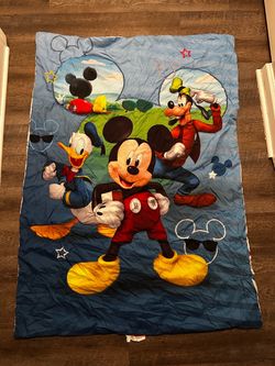 Mickey Mouse &goofy boys blanket