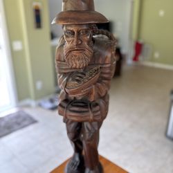 Vintage Wood Carving