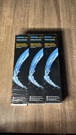 3pk Lot IcePure Plus Replacement Refrigerator Water Filter RWF1000AH New