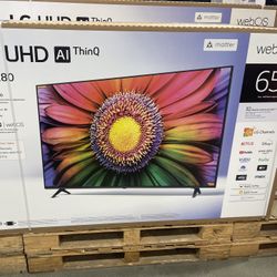 65” LG UHD 4K Smart TV