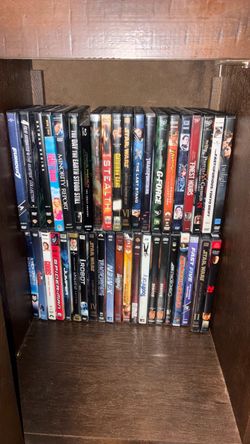 Large Lot of Action & Sci-Fi DVDs