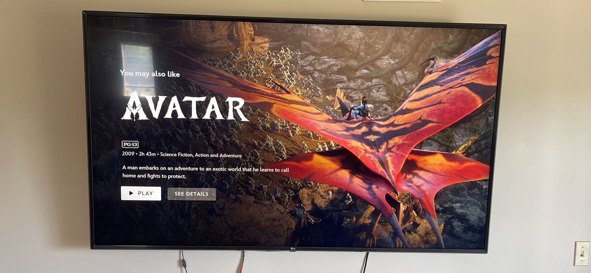 75 Inch LG 4K UHD TV