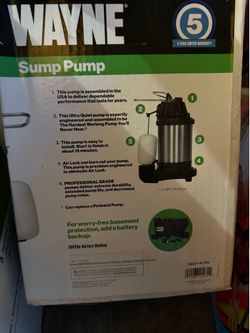 Wayne sump pump