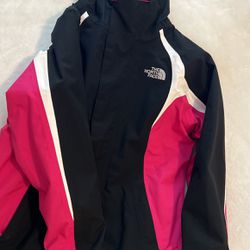 GIRLS NORTH FACE DOUBLE JACKET 