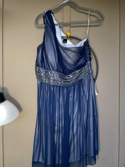 Jessica Howard Evenings Navy Blue sleeveless 
