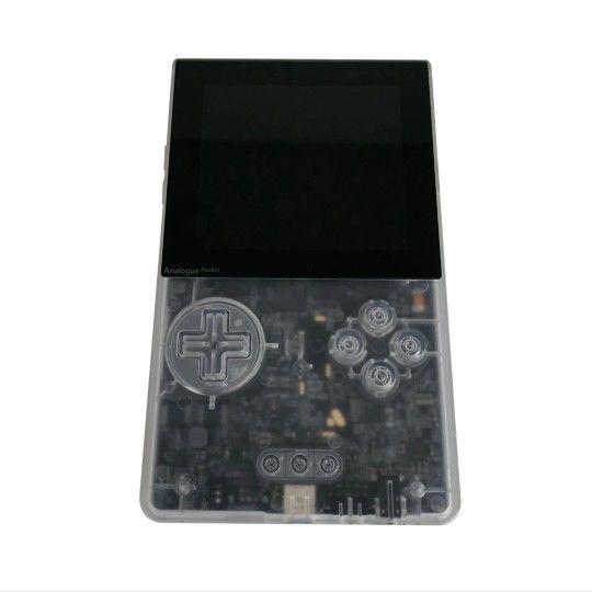 Analog pocket transparent clear