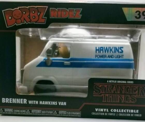 Funko Stranger Things Brenner With Hawkins Van