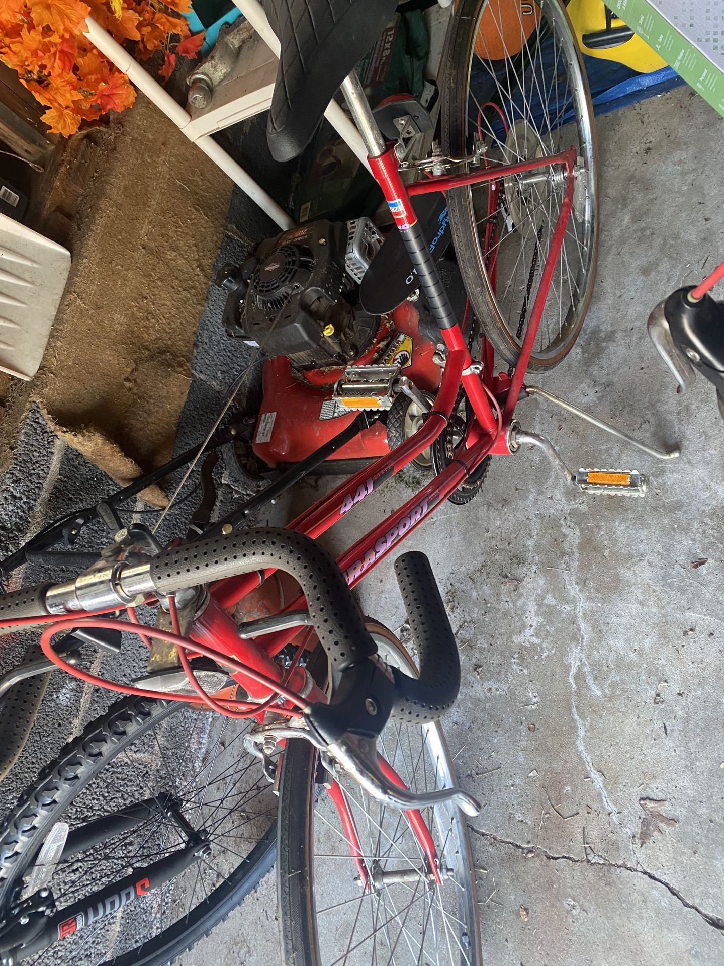 woman’s bike