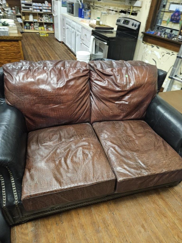 Leather Couch