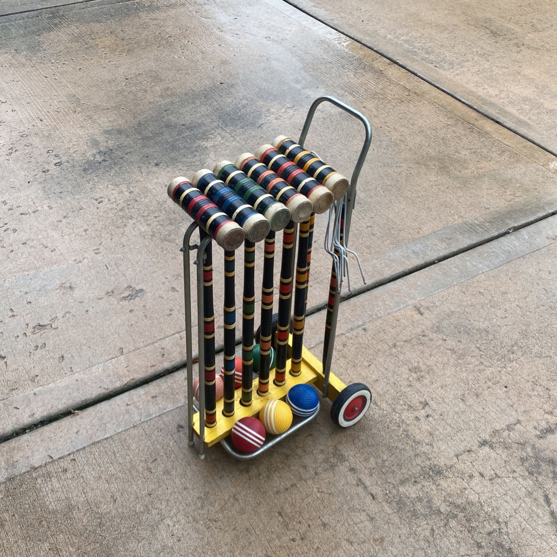 1960’s Croquet set ( Montgomery Ward)