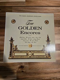 Longines Symphonette Society Ten Golden Encores Eddie Cantor Pop Record