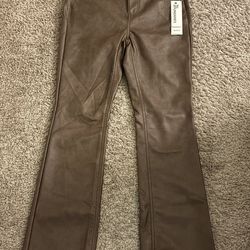 No Boundaries Faux Leather Pants Size 6