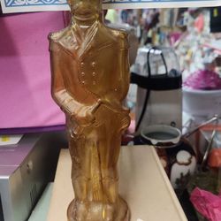 Collectible Vintage Bottles Decanter Brass Candle Stick