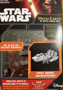 Star Wars 3D Metal Model Kits