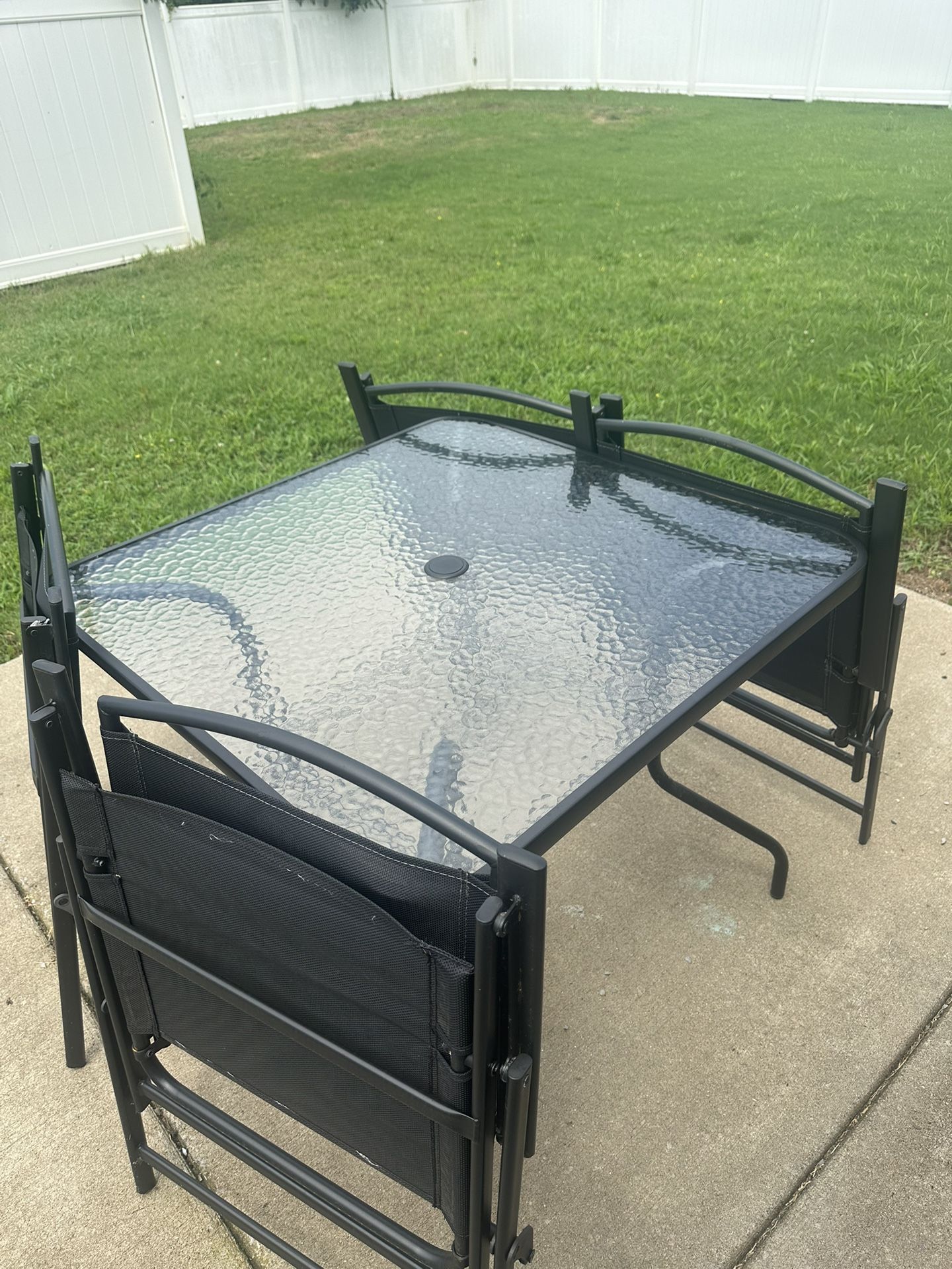Patio/Deck furniture. 