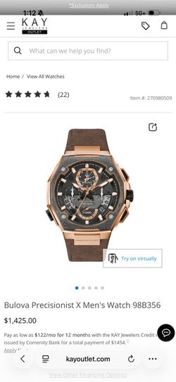 Bulova Precisionist x men watch
