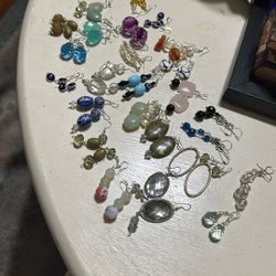 Earrings, Mix Beads.