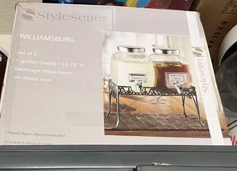 1 gallon beverage dispenser set