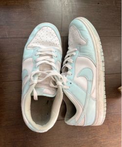 Nike Dunk Low Sneakers White Light Blue