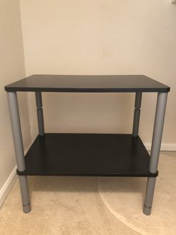TV stand with 2 shelves