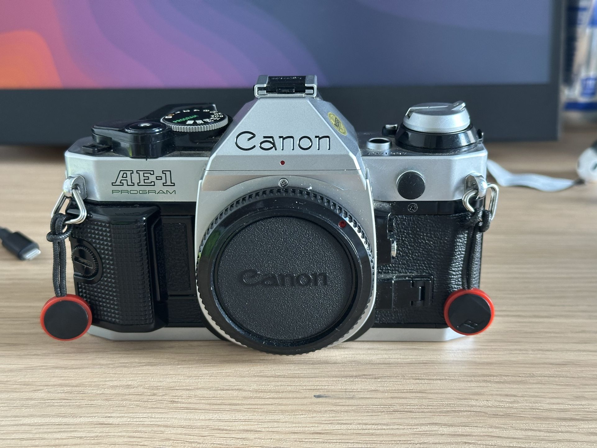 Canon AE-1 Program W/ 4 lenses