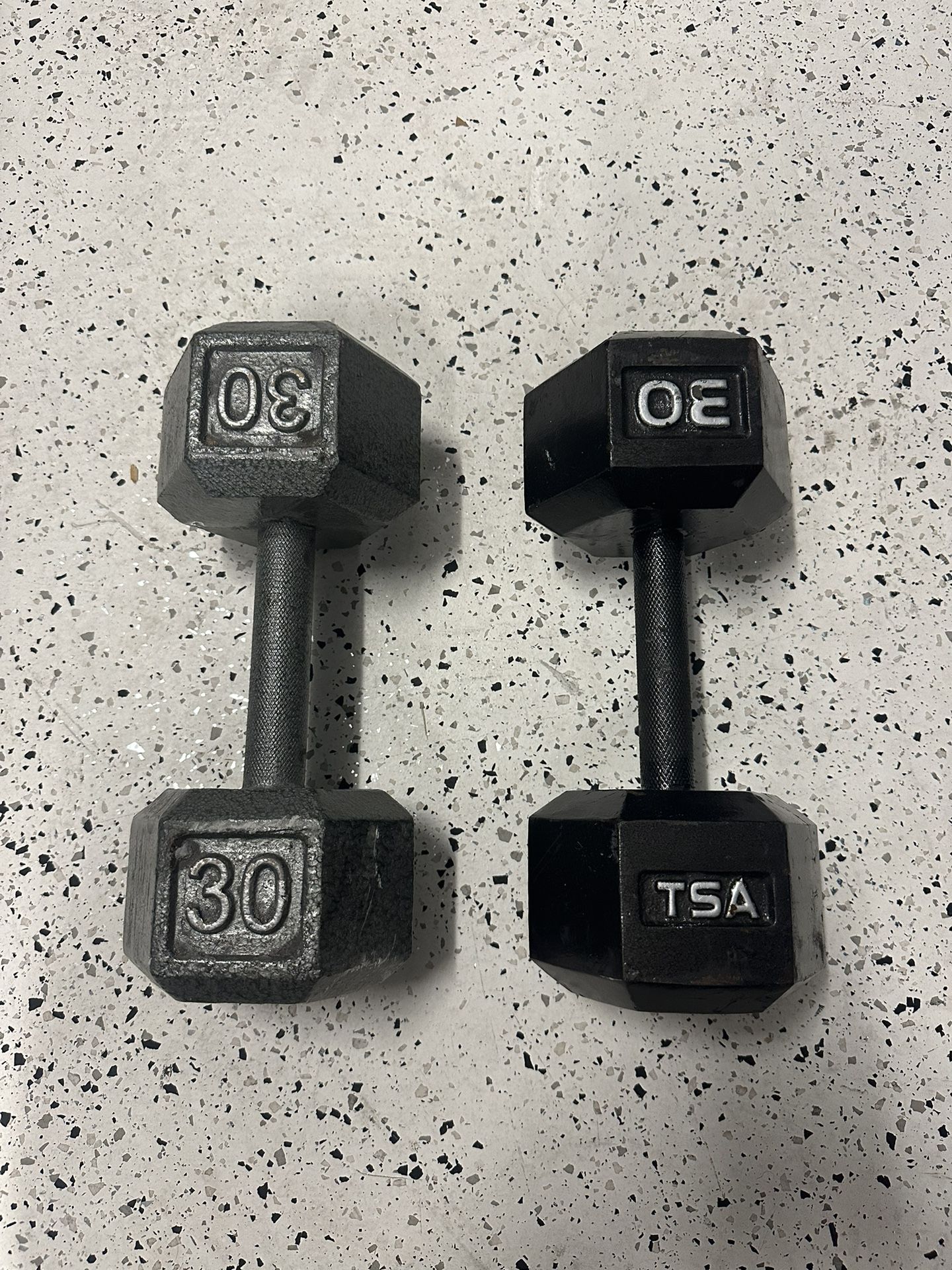 30 Lbs Dumbbells