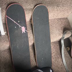 Two Complete Skateboards 