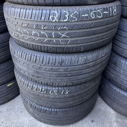 235/65/18 Michelin #4 Used Tires Installed And Balanced