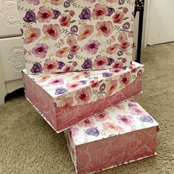 Storage Or Gift Boxes