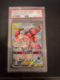 Pheromosa & Buzzwole GX #192 PSA 9